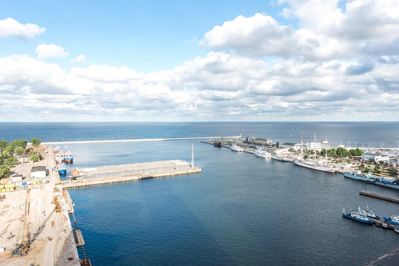 Apartamento The Marine Plaza - Sea Towers Gdynia Exterior foto