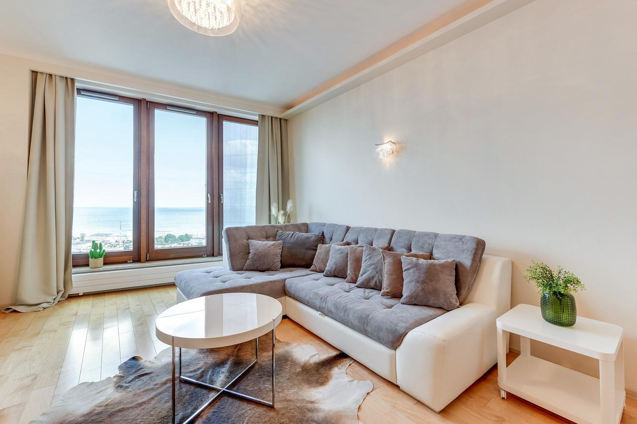 Apartamento The Marine Plaza - Sea Towers Gdynia Exterior foto