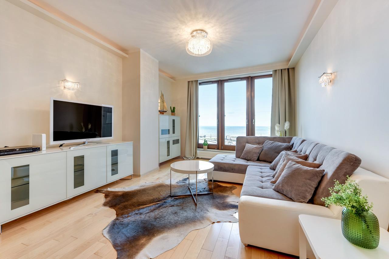 Apartamento The Marine Plaza - Sea Towers Gdynia Exterior foto